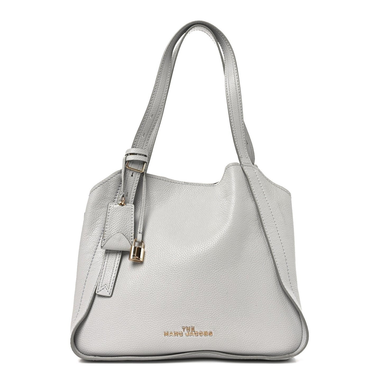Grained Calfskin The Director Tote Harbor Mist