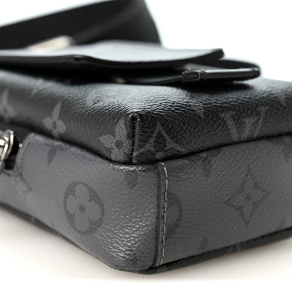 Louis Vuitton Monogram Eclipse Reverse Double Phone Pouch NM 8 of 9