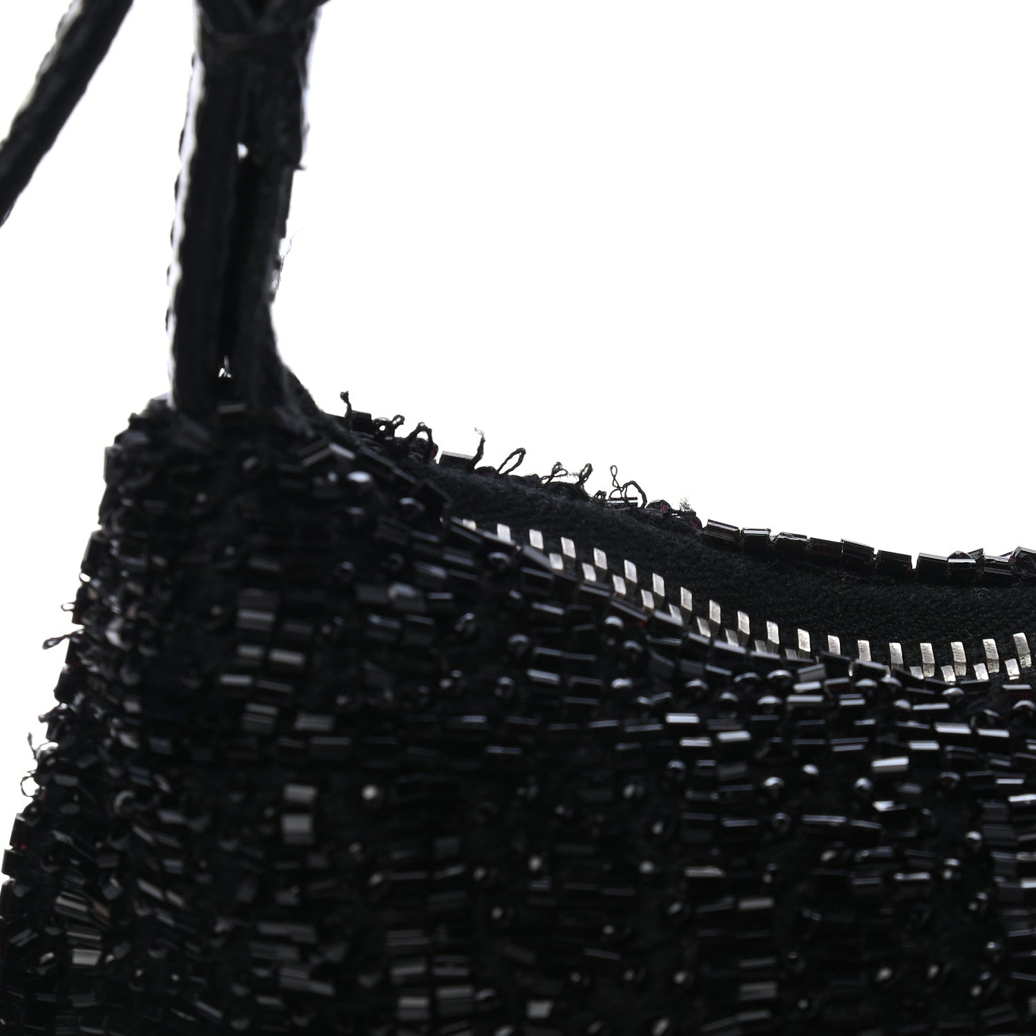 Fendi Beaded Small Oyster Black 11 of 11