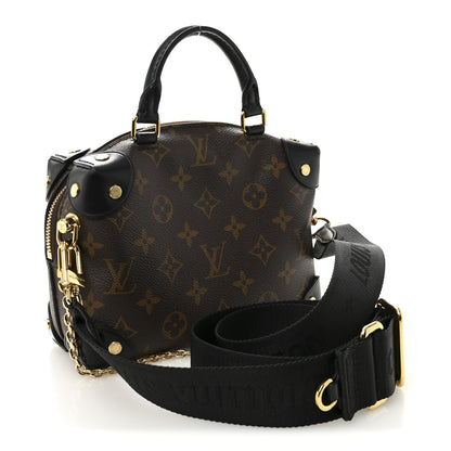 Louis Vuitton Monogram Petite Malle Souple Black 3 of 9