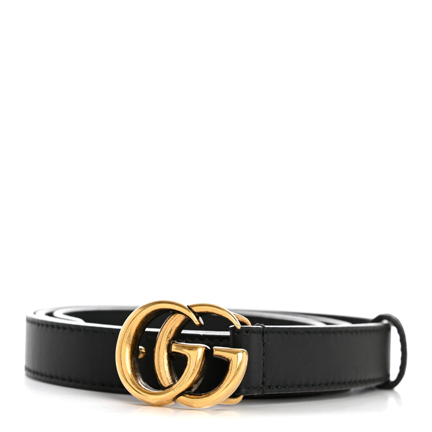 Calfskin Double G 20mm Belt 85 34 Black