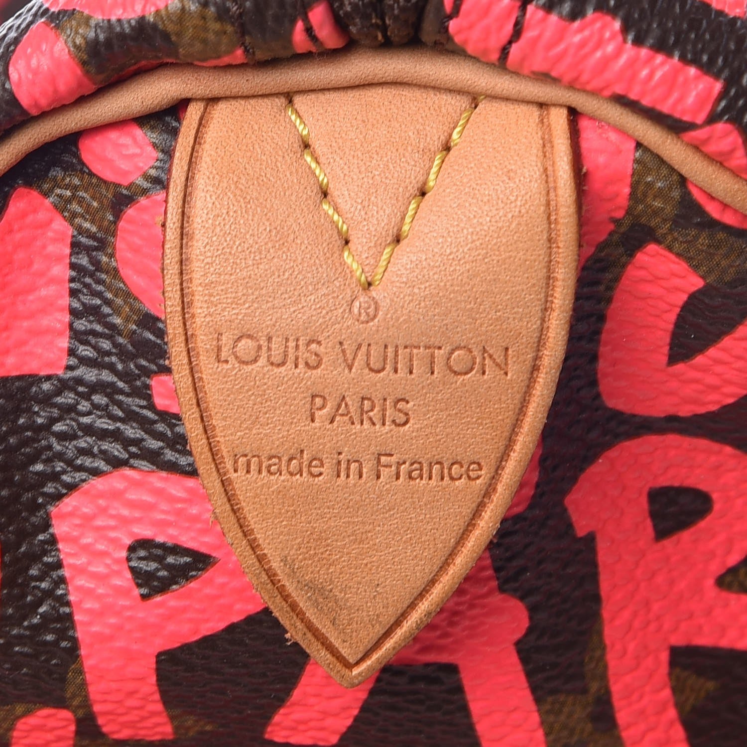 Louis Vuitton Monogram Graffiti Speedy 30 Fuchsia 6 of 12