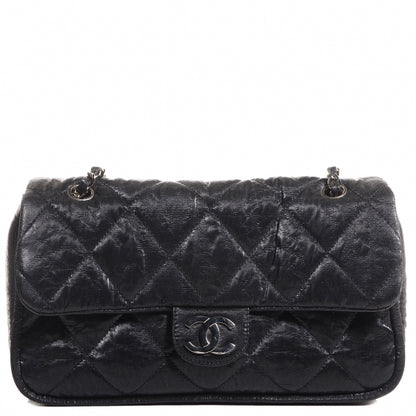 Chanel Coated Canvas Le Marais Flap Black 1 of 8