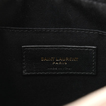 Saint Laurent Calfskin Matelasse Monogram Lou Camera Bag Nude Powder 6 of 13