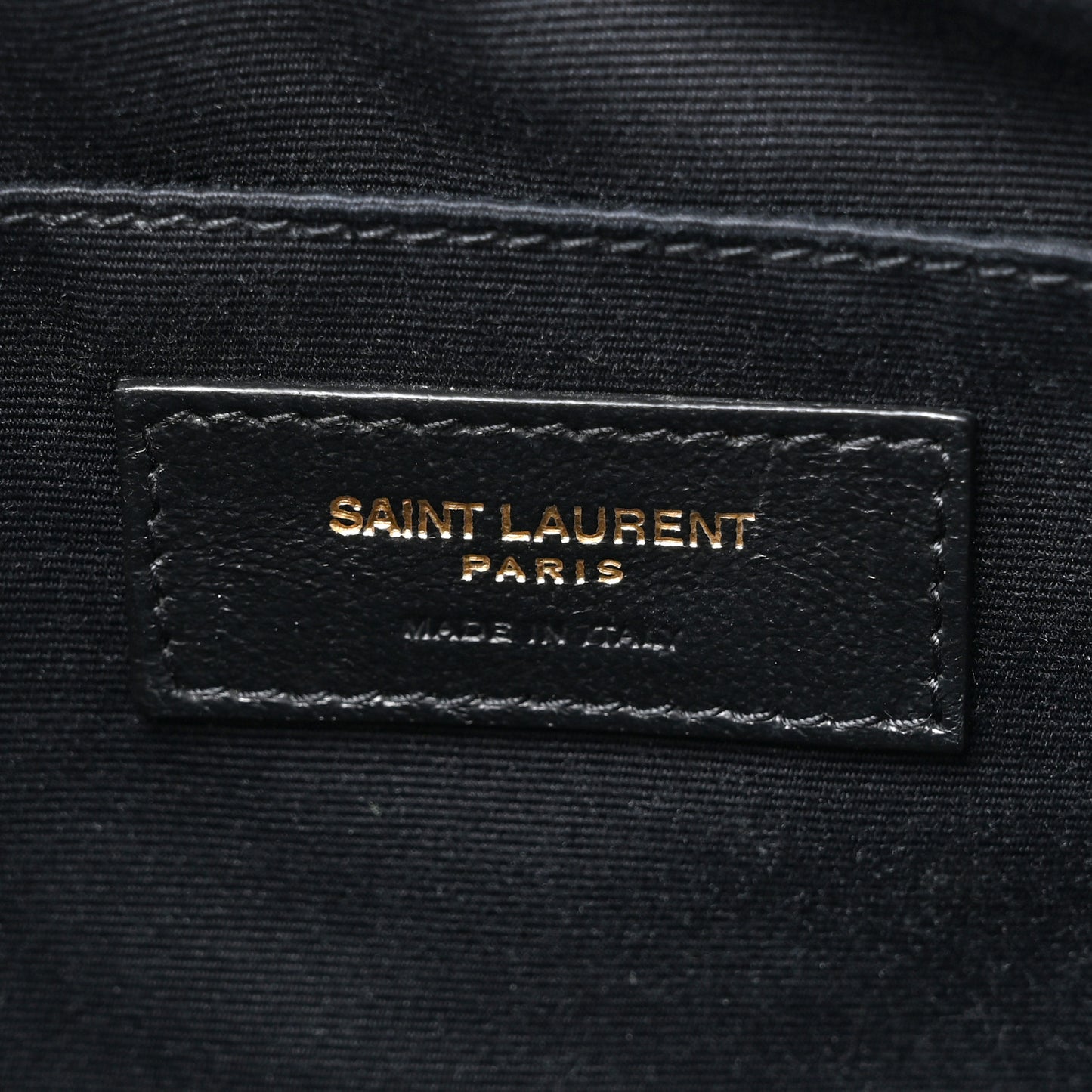Calfskin Matelasse Monogram Lou Camera Bag Black