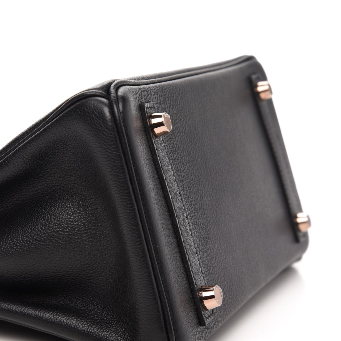 Taurillon Novillo Shiny Niloticus Crocodile Birkin Touch 25 Black