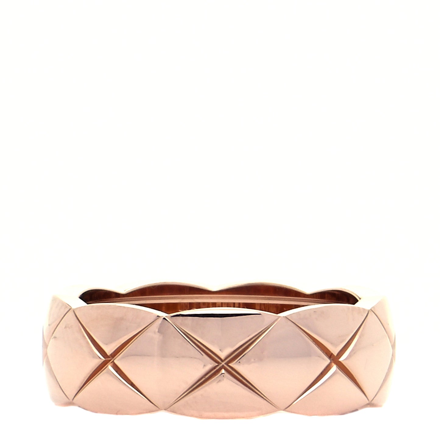 18K Beige Gold Small Coco Crush Ring 55 7.25