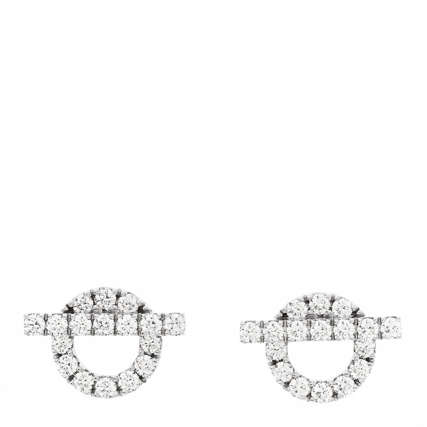 18K White Gold Diamond Finesse Earrings