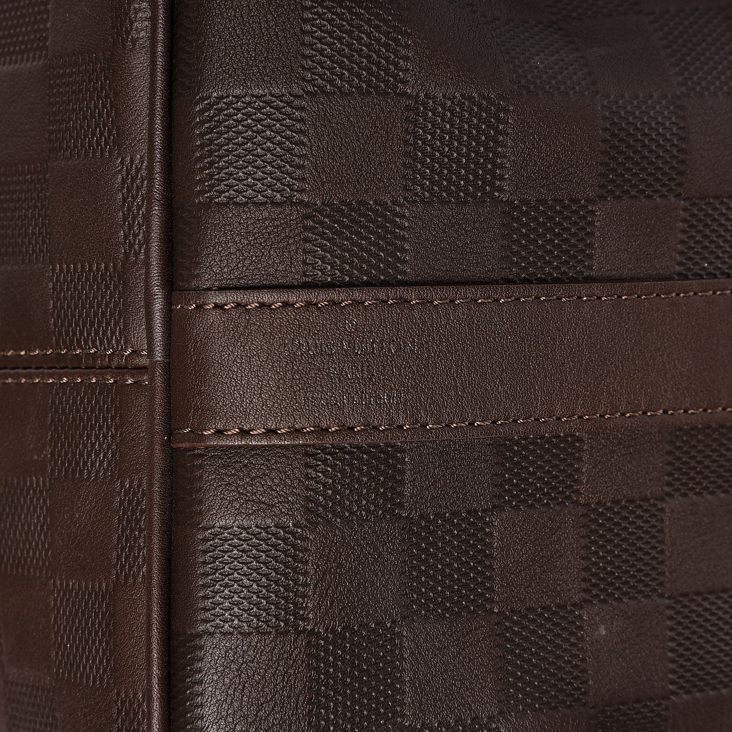 Louis Vuitton Damier Infini Keepall Bandouliere 45 Meteor 6 of 11
