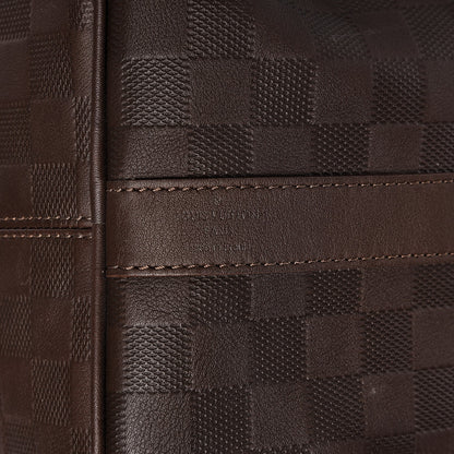 Louis Vuitton Damier Infini Keepall Bandouliere 45 Meteor 6 of 11