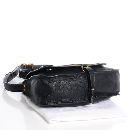 Chloe Calfskin Medium Marcie Top Handle Bag Black 24 of 33