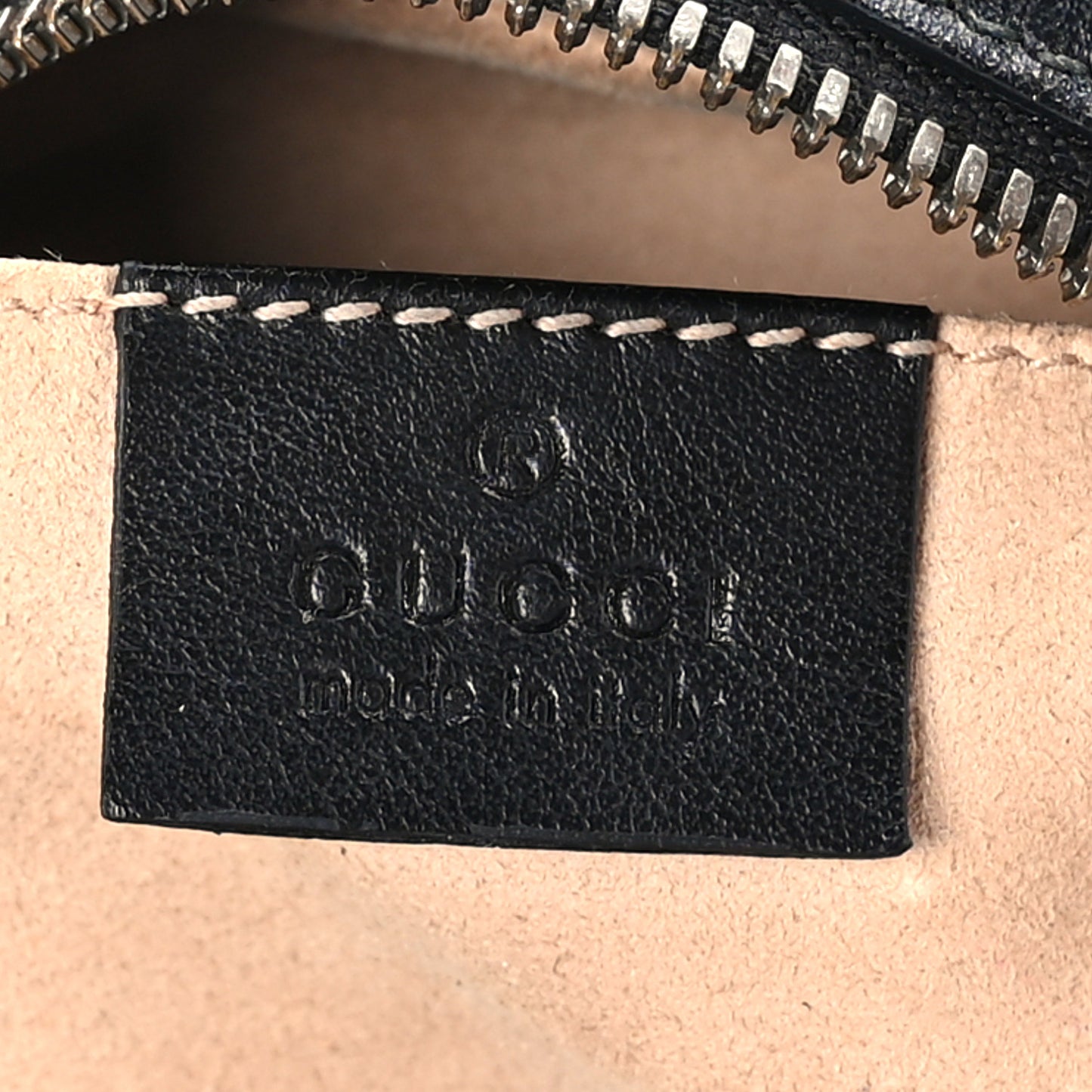 Calfskin Matelasse Small GG Marmont Chain Shoulder Bag Black