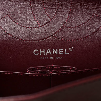 Chanel Patent Quilted 2.55 Reissue 226 Flap Burgundy 6 of 11