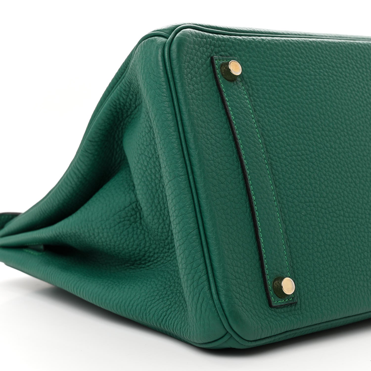 Hermes Togo Birkin 35 Malachite 9 of 10