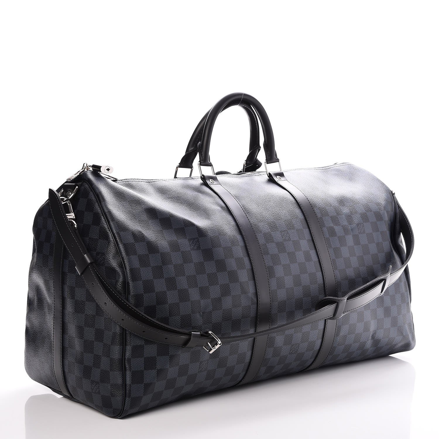 Louis Vuitton Damier Cobalt Keepall Bandouliere 55 3 of 7