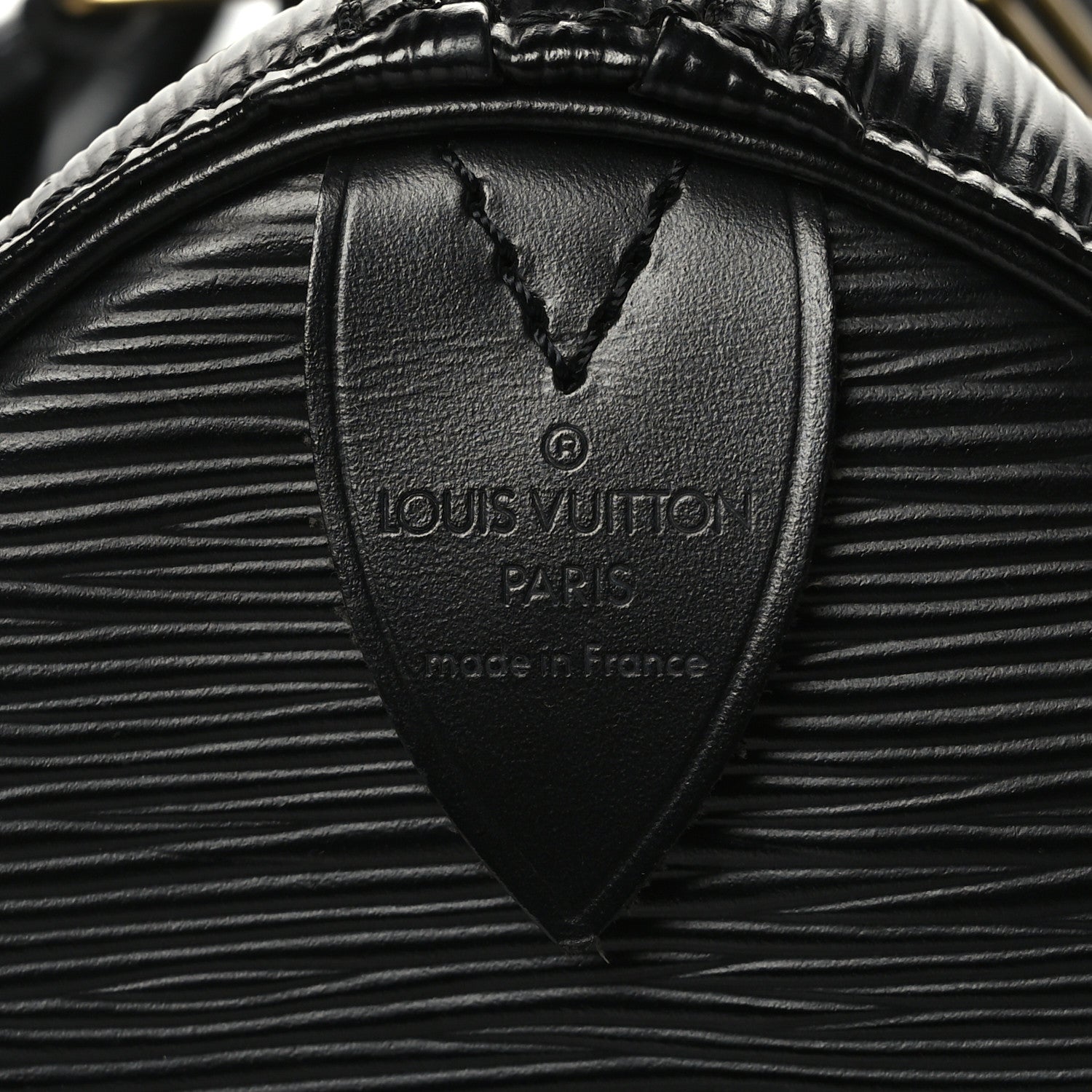 Louis Vuitton Epi Speedy 30 Black 7 of 9