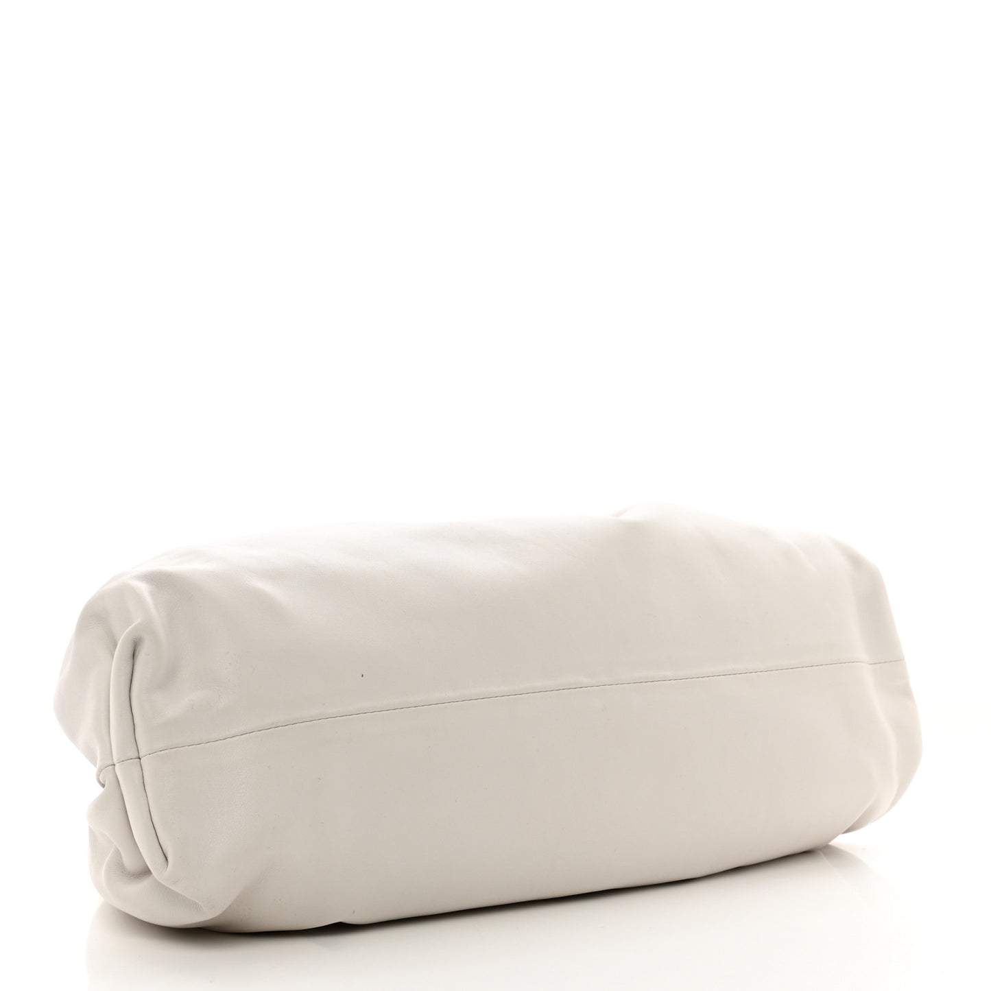 Smooth Butter Calf The Pouch Oversized Clutch Plaster
