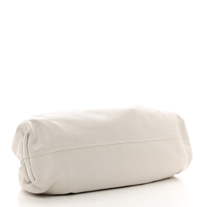 Bottega Veneta Smooth Butter Calf The Pouch Oversized Clutch Plaster 4 of 9