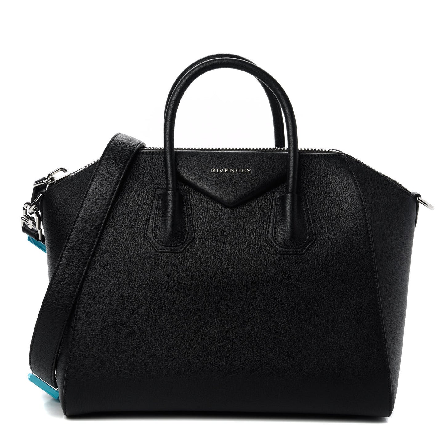Sugar Goatskin Medium Antigona Black