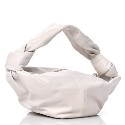 Bottega Veneta Calfskin Mini Double Knot Bag White 3 of 16