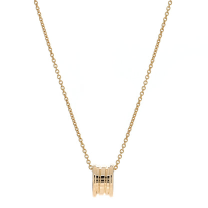 Bulgari 18K Yellow Gold B.Zero1 Pendant Necklace 1 of 5