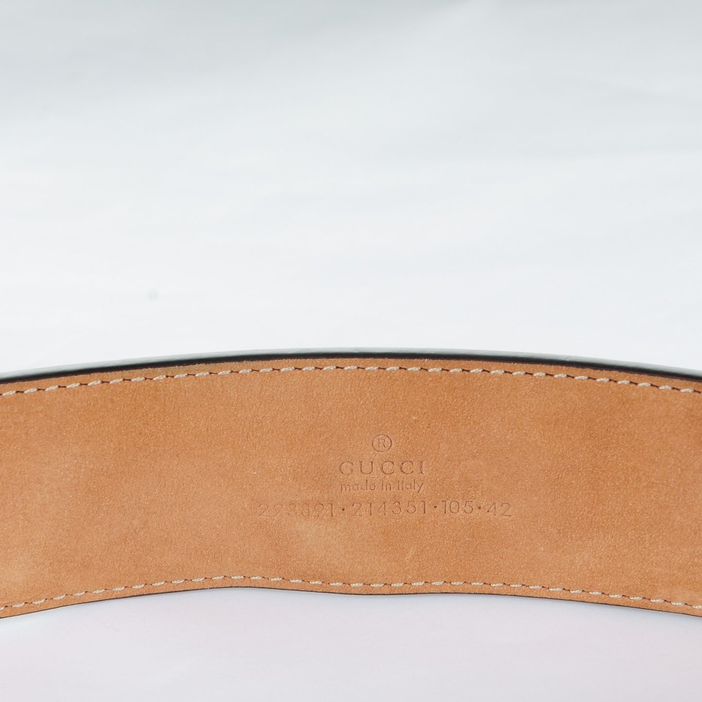 Imprime Monogram Interlocking G Belt 105 42 Rose Blush