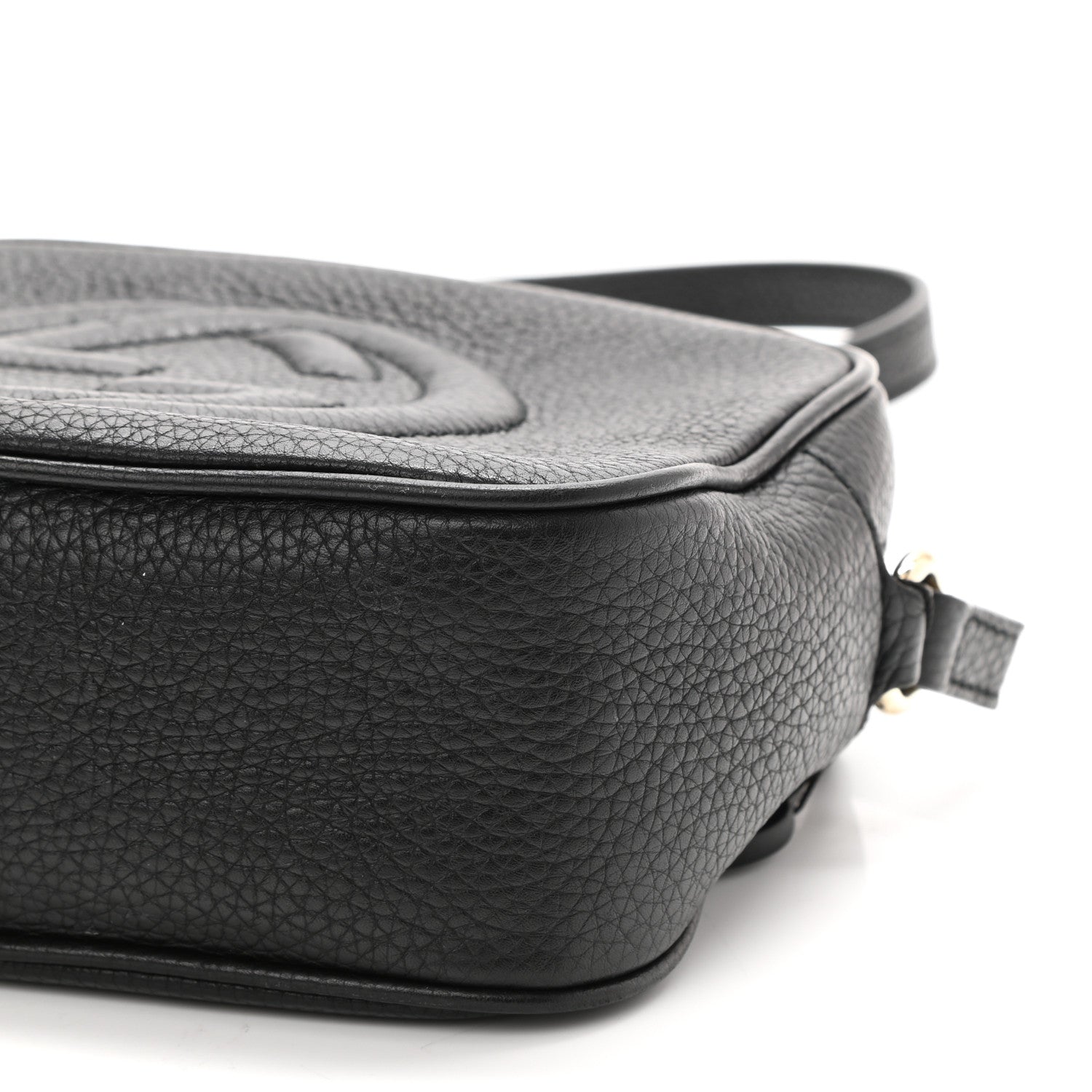 Gucci Pebbled Calfskin Small Soho Disco Bag Black 10 of 10