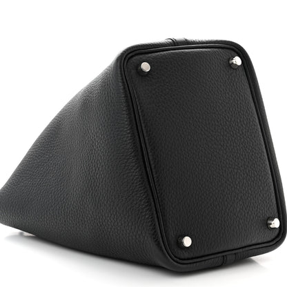 Hermes Taurillon Clemence Picotin Lock 18 PM Black 9 of 11