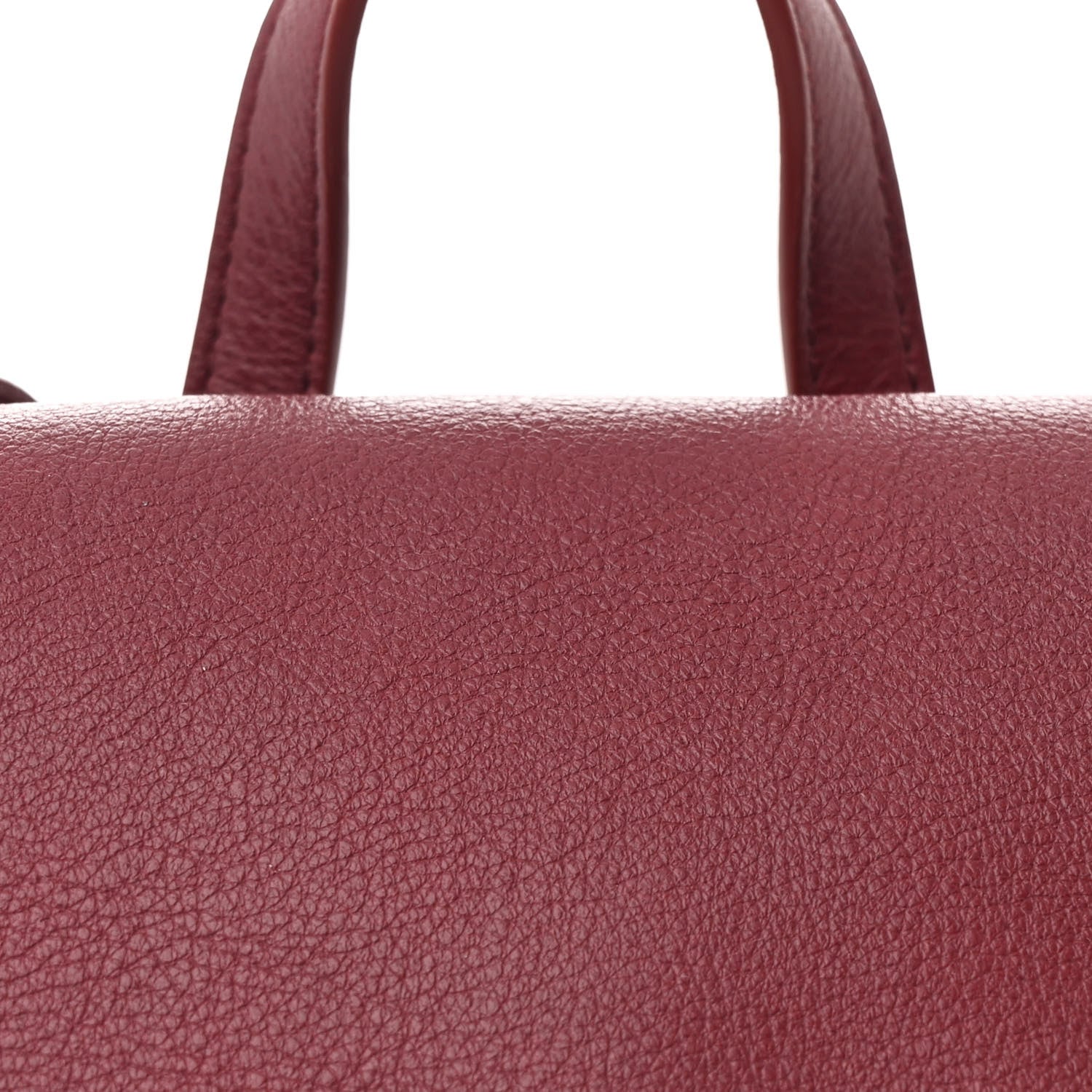 Mansur Gavriel Calfskin Mini Soft Lady Bag Claret 7 of 9