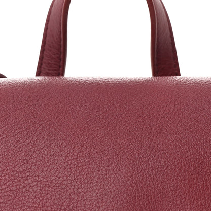 Mansur Gavriel Calfskin Mini Soft Lady Bag Claret 7 of 9