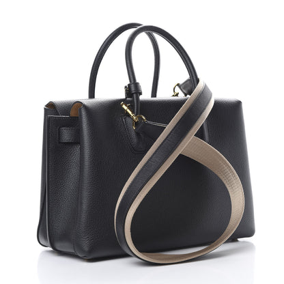 MCM Grained Calfskin Medium Milla Tote Black 2 of 11