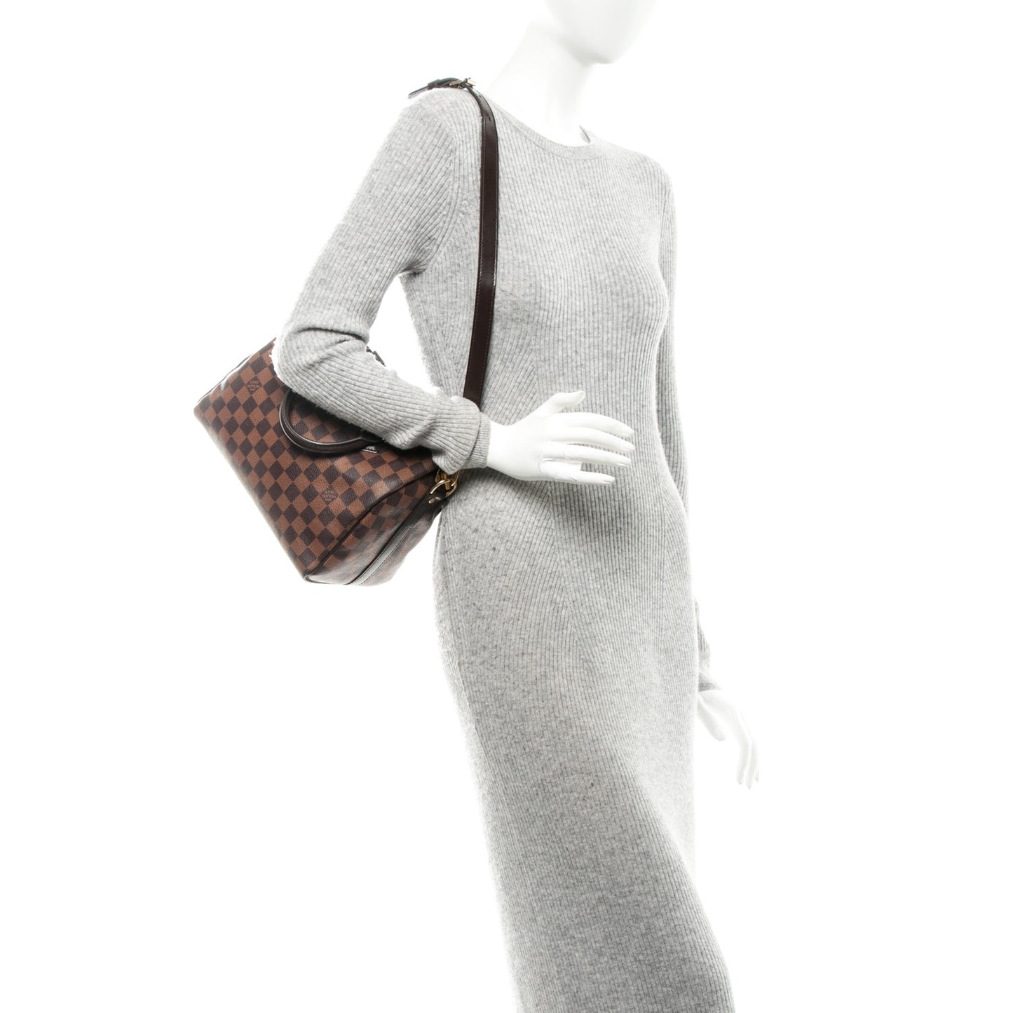 Damier Ebene Speedy Bandouliere 25