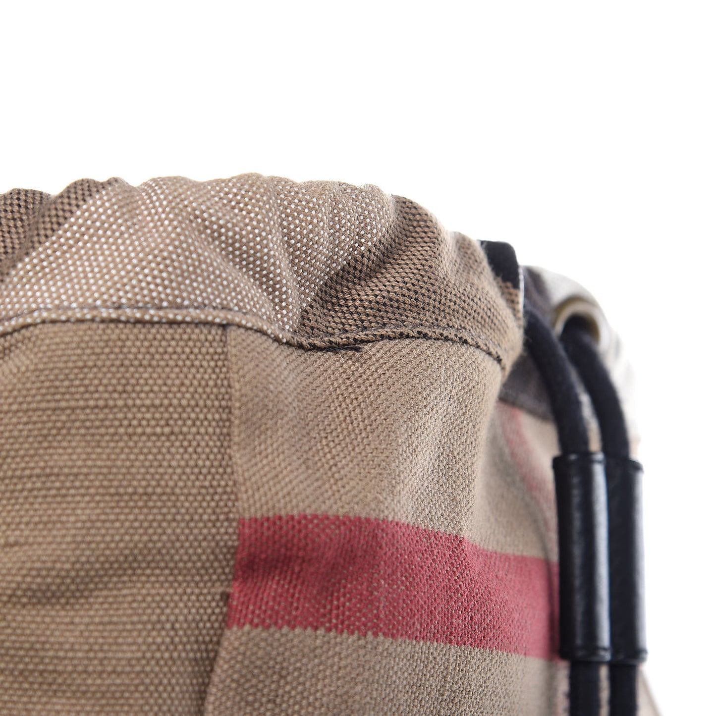 Canvas Mega Check Drifton Backpack Black
