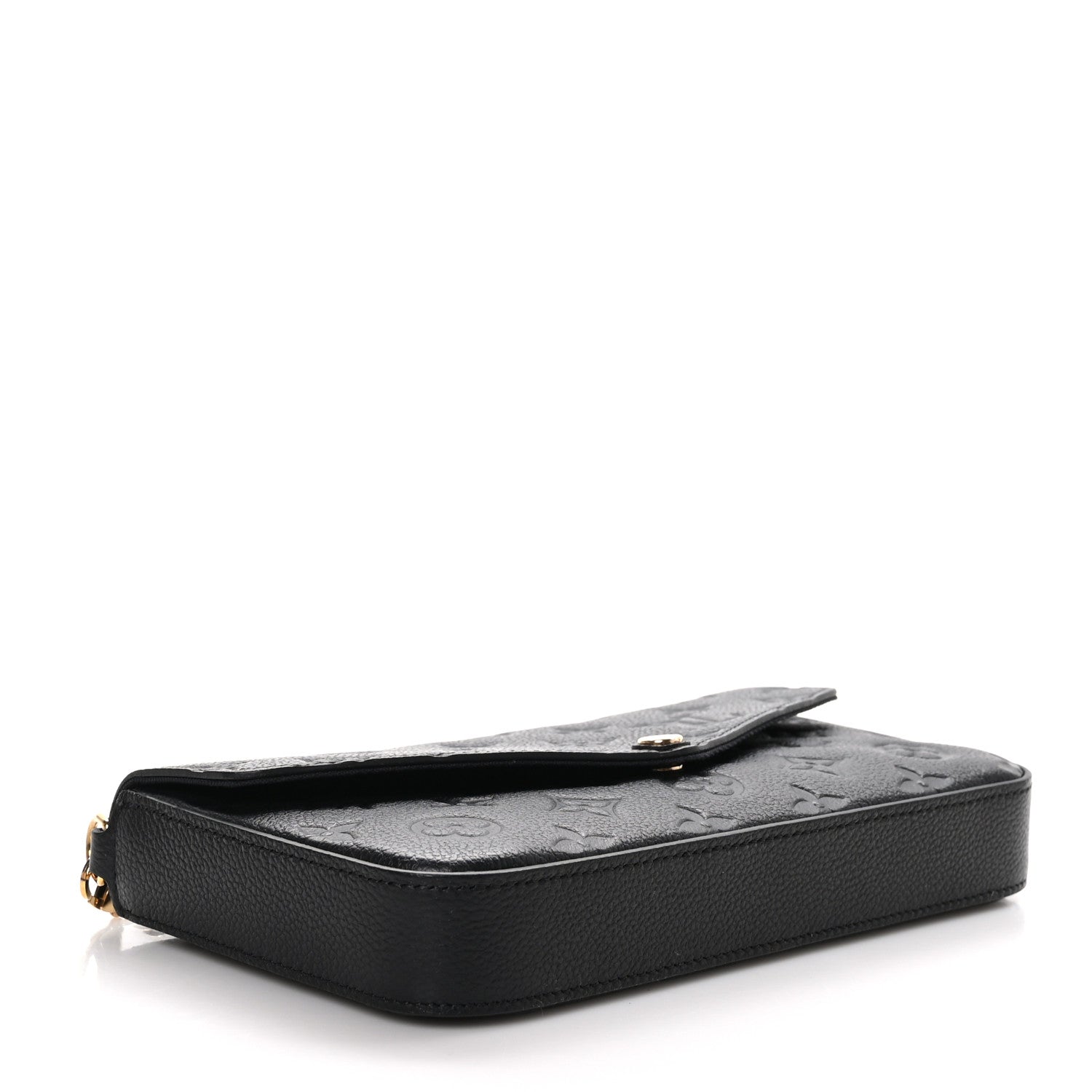 Louis Vuitton Empreinte Pochette Felicie Chain Wallet Black 5 of 11