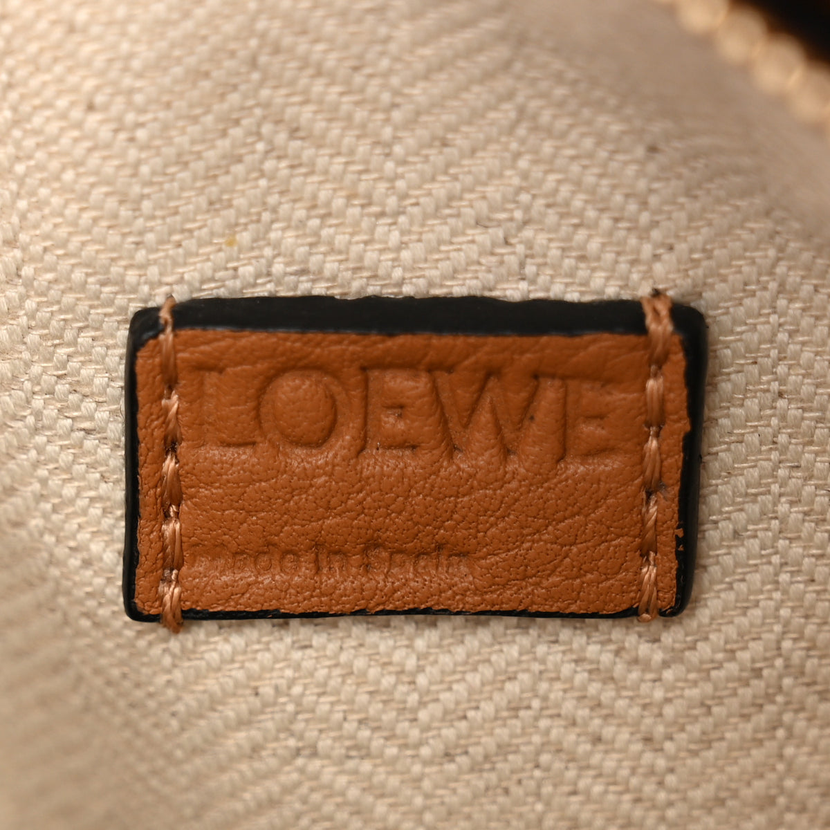 Loewe Calfskin Mini Puzzle Bag Tan 6 of 11