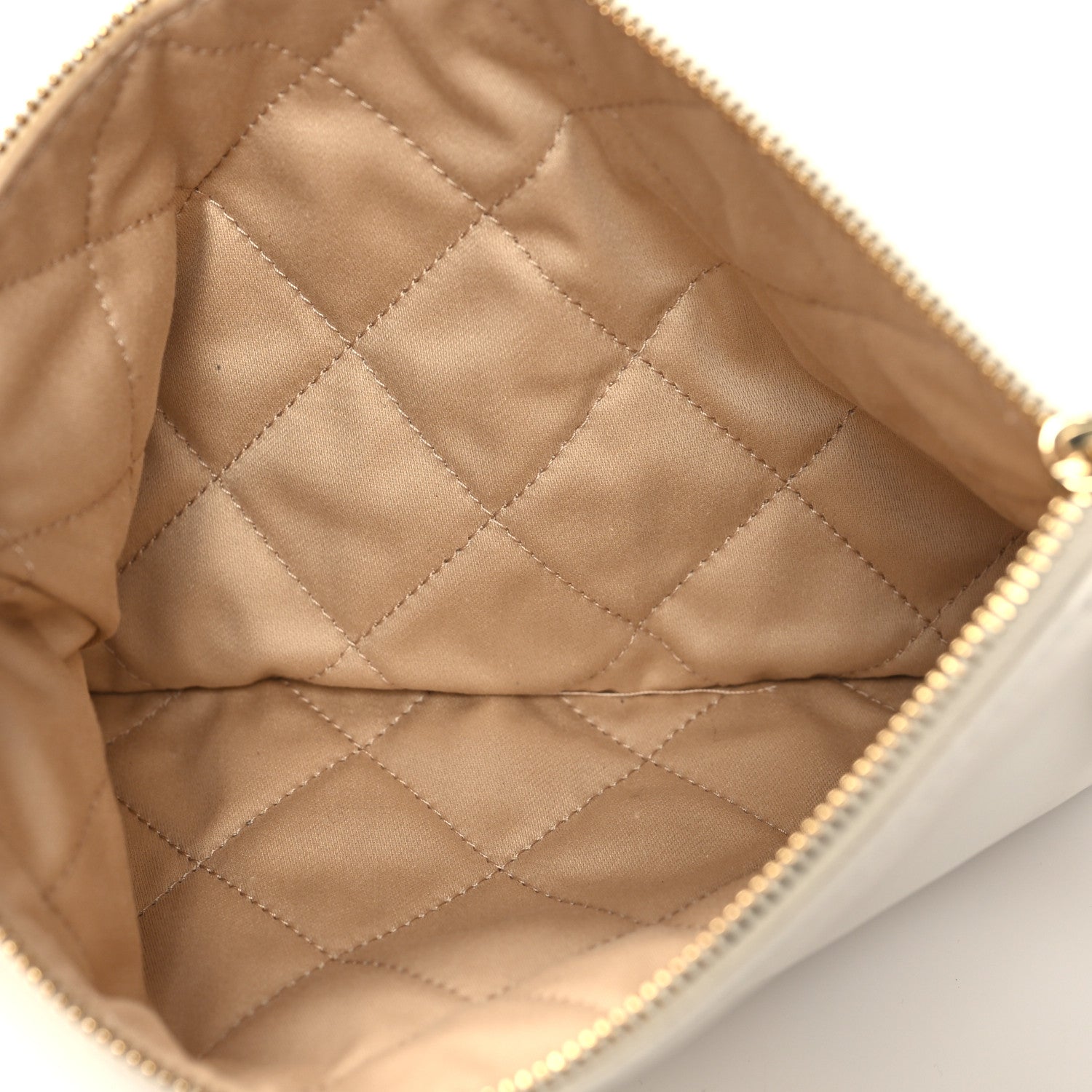 Chanel Shiny Calfskin Quilted Small Chanel 22 White 7 of 12