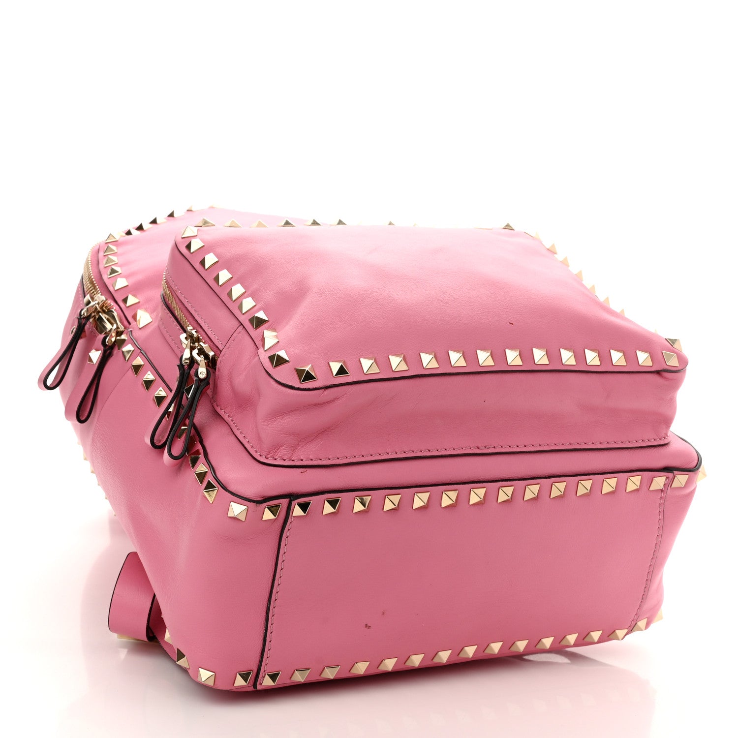 Valentino Garavani Vitello Medium Rockstud Backpack Ninphea 4 of 11