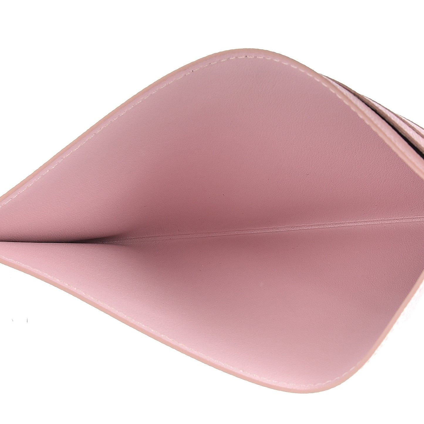 Calfskin Felicie Card Holder Insert Rose Ballerine