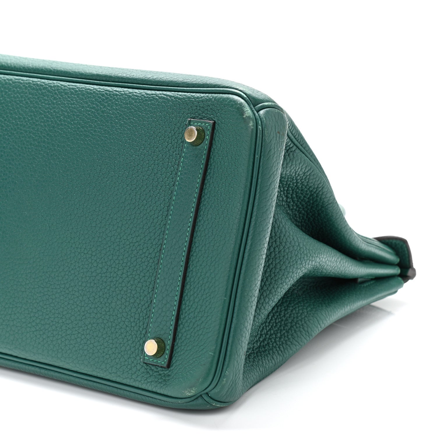 Hermes Togo Birkin 35 Malachite 9 of 23
