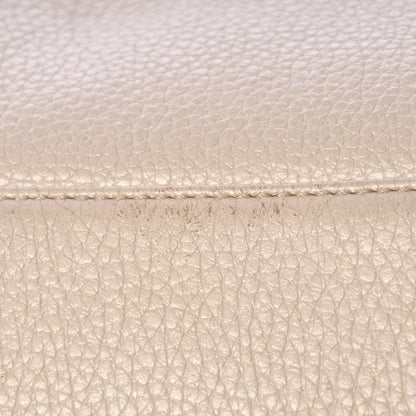 MCM Grained Calfskin Studded Tote White 12 of 19