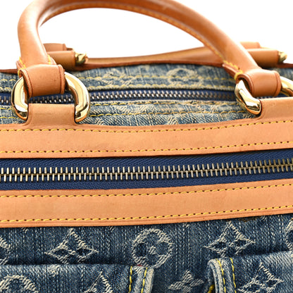 Louis Vuitton Monogram Denim Neo Speedy Blue 12 of 13