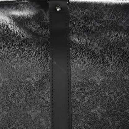Louis Vuitton Monogram Eclipse Keepall Bandouliere 55 10 of 11