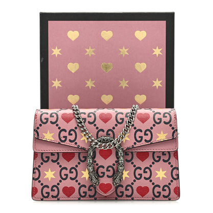 Gucci Calfskin Valentine's Day Exclusive Super Mini Dionysus Shoulder Bag 9 of 9