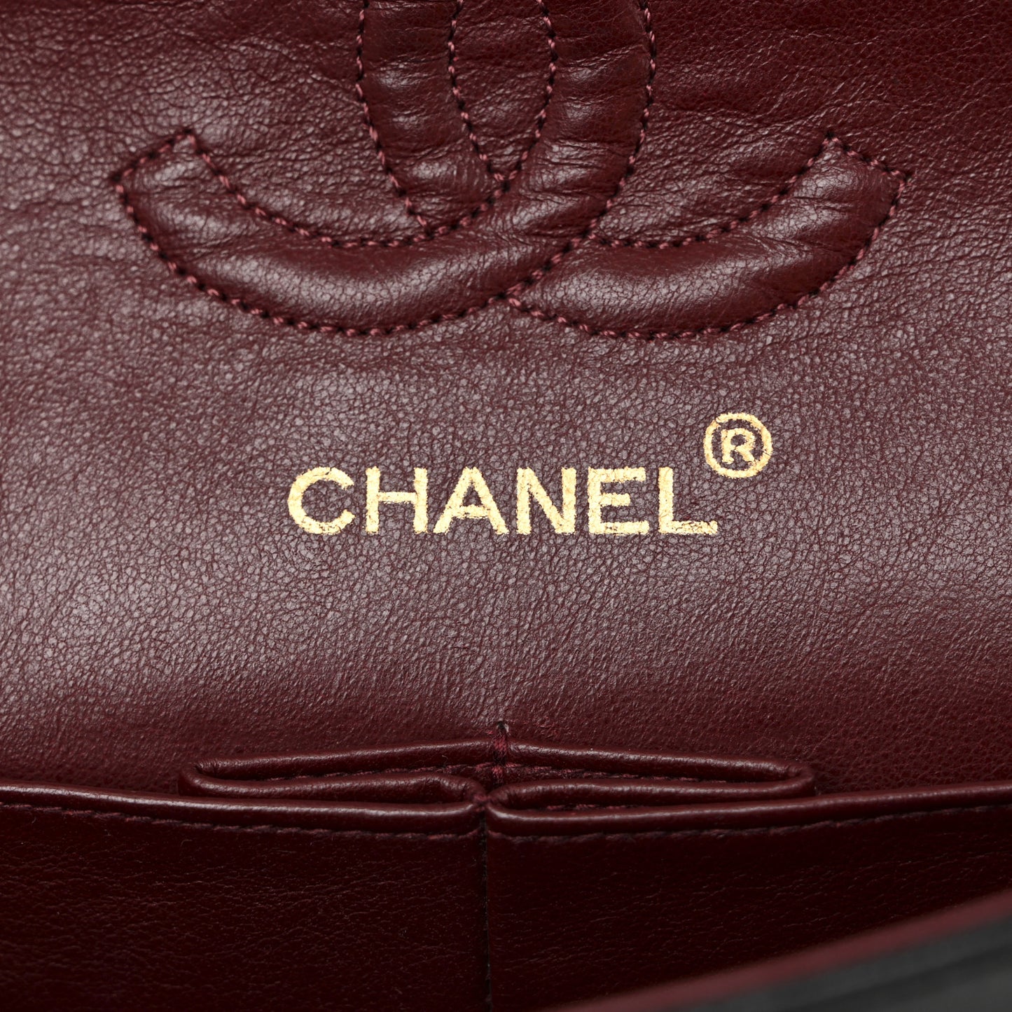Lambskin Quilted Small Double Flap Black