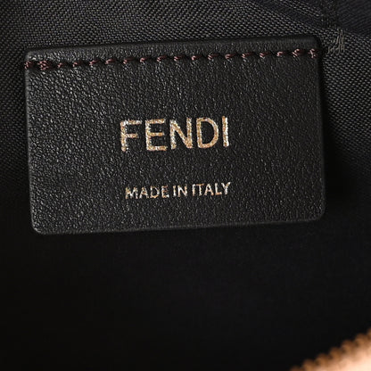 Fendi Vitello Cruise F is Fendi FF 1974 Embossed Medium Envelope Wallet On Chain Maya Black Light Rose 6 of 10