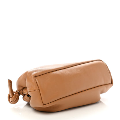 Mansur Gavriel Lambskin Mini Cloud Wristlet Caramel 4 of 8