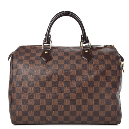 Louis Vuitton Damier Ebene Speedy 30 1 of 10