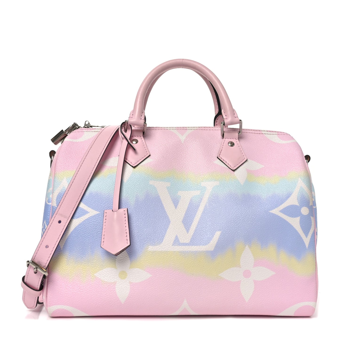 Monogram Escale Speedy Bandouliere 30 Pastel