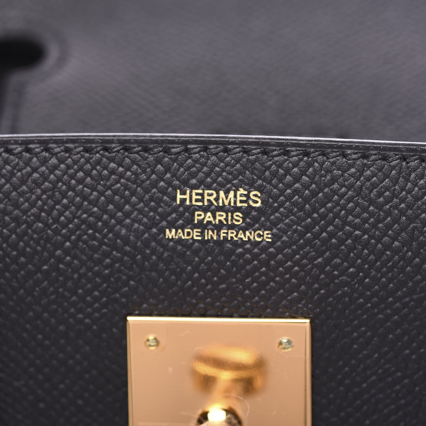 Epsom Birkin 30 Black