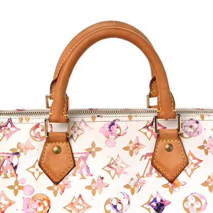 Louis Vuitton Watercolor Aquarelle Speedy 30 White 14 of 18
